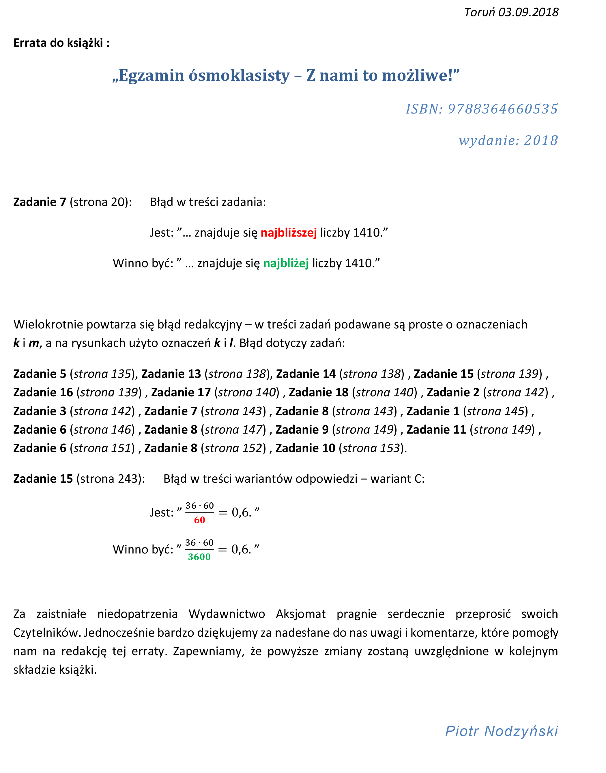 testy maturalne matematyka aksjomat pdf 17